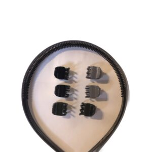 Σετ στέκες με μικρά κλαμερ γκρι μαύρο