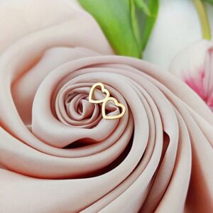 Σκουλαρίκια σχήμας καρδιάς