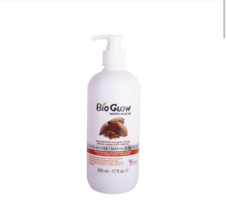 Bio Glow Cocoa Butter Moisturising & Nourishing Lotion 500ml
