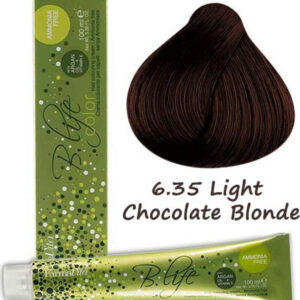 Επαγγελματική βαφή χωρίς Αμμωνία B.Life 100ml 6.35