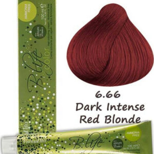 Επαγγελματική βαφή χωρίς Αμμωνία B.Life 100ml 6.66