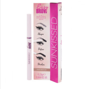 Sunkissed Easy Brow 2 IN 1 Brow Pencil with Spoolie - Fair-Medium