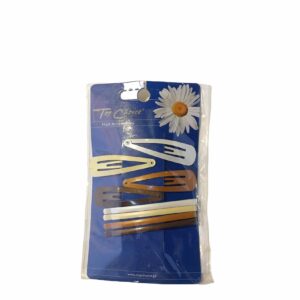 Σετ κοκαλάκια και τσιμπιδάκι καφέ - λευκά