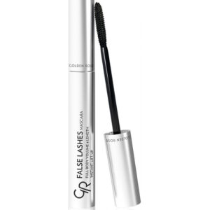 False Lashes Mascara Full Body Volume & Length Instant Lift Up Golden Rose