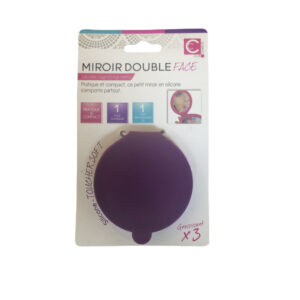 Cosmetic Club Καθρέφτης Double Face Μωβ