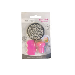 Fanatica στάμπα για σχέδια νυχιών με λουλούδι