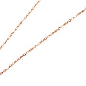 Akzent γυναικεία αλυσίδα άγκυρας από ανοξείδωτο ατσάλι, μήκος: 43 cm / πάχος: 1 mm