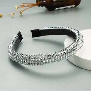 ΚΡΥΣΤΑΛΙΝΗ ΜΠΑΝΔΑ ΠΛΟΥΣΑ ΔΙΑΚΟΣΜΗΜΕΝΟ ΜΕ ΔΙΑΜΑΝΤΑΚΙΑ ΑΣΗΜΗ