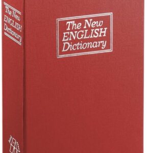 Home safe book safe κόκκινο