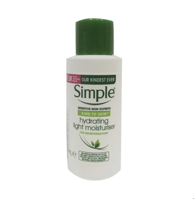 Simple hydrating light moisturiser 50ml