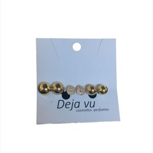 Σκουλαρίκια σετ 3 ζευγάρια (μπάλες και λουλούδι )