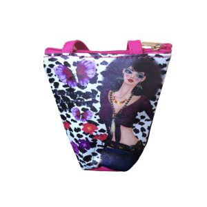 Τσαντάκι ροζ με πεταλούδες