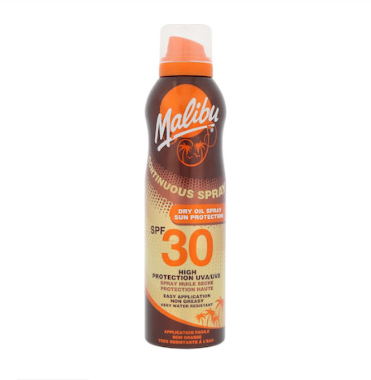 Malibu Continuous Dry Oil Spray SPF30 175ml
