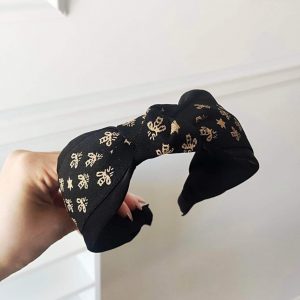 Στέκα μαύρη με σχέδιο Μελίσσα