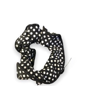 Scrunchies λαστιχάκι μαλλιών που μαυρο