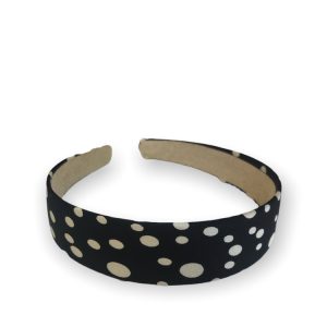 Στέκα σατέν μαύρη πουα