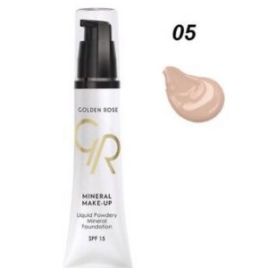 Golden Rose Liquid Powdery Mineral Foundation 05 SPF15 35ml