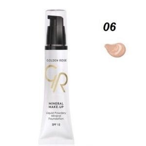 Golden Rose Liquid Powdery Mineral Foundation 06 SPF15 35ml