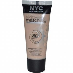 NYC Skin Matching Foundation - 691 Honey Light, 30 ml