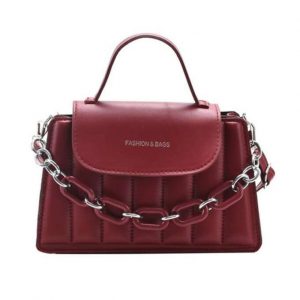 Τσαντά χιαστά σε μπορντό Diva