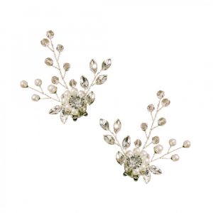 Νυφικά διακοσμητικά για τα μαλλιά και τα παπούτσια