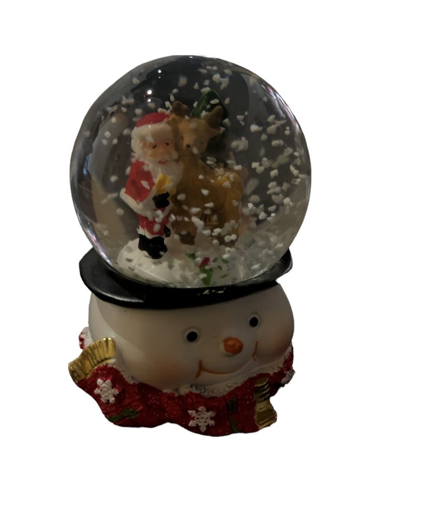 Διακοσμητικά Χριστουγέννων χιονόμπαλα 2