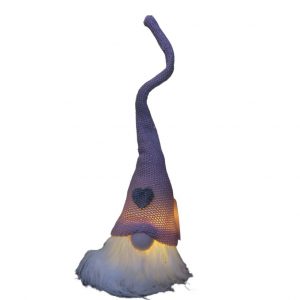 Χριστουγεννιάτικο διακοσμητικό νάνος ροζ