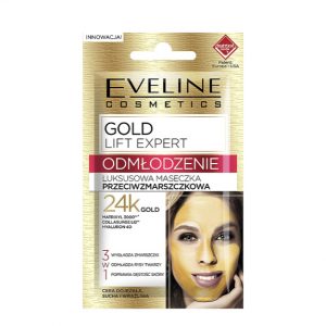 Αναζωογονητική μάσκα προσώπου με χρυσό 24k