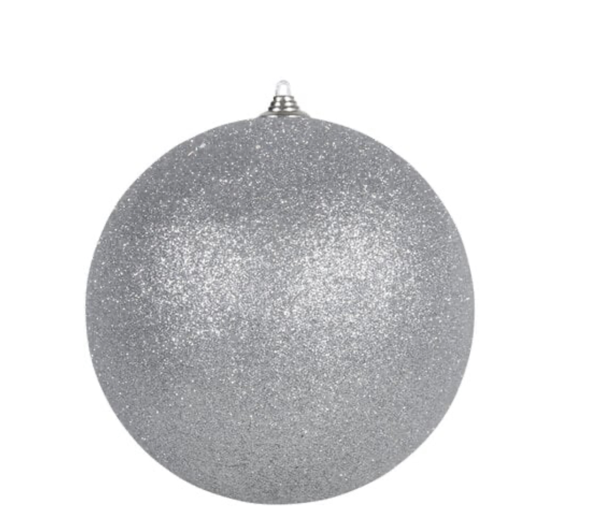 Μπάλες GLITTER 6ΤΕΜ Φ7cm Ασιμη