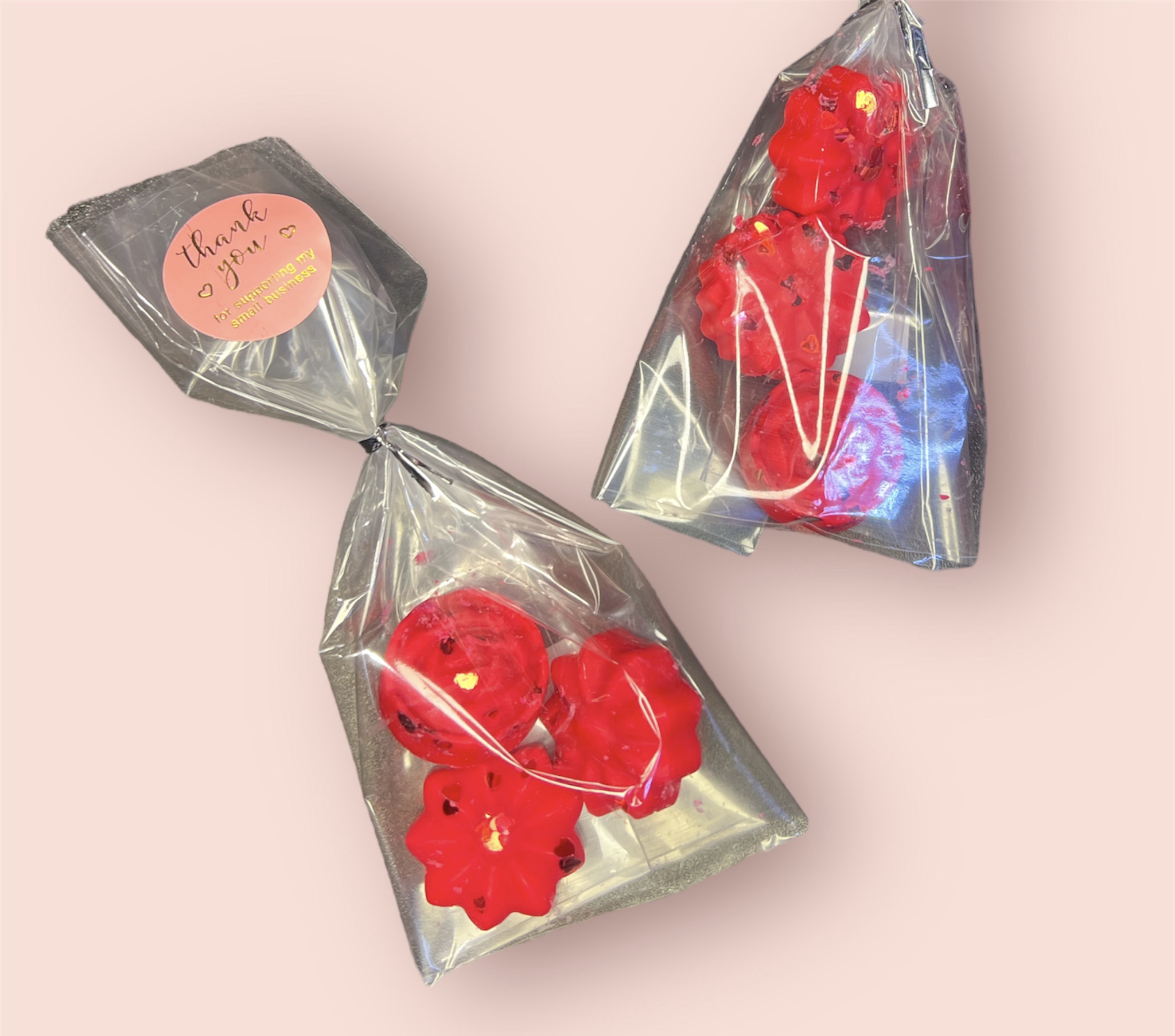 3 wax melts με άρωμα παιώνια handmade be 👯‍♀️