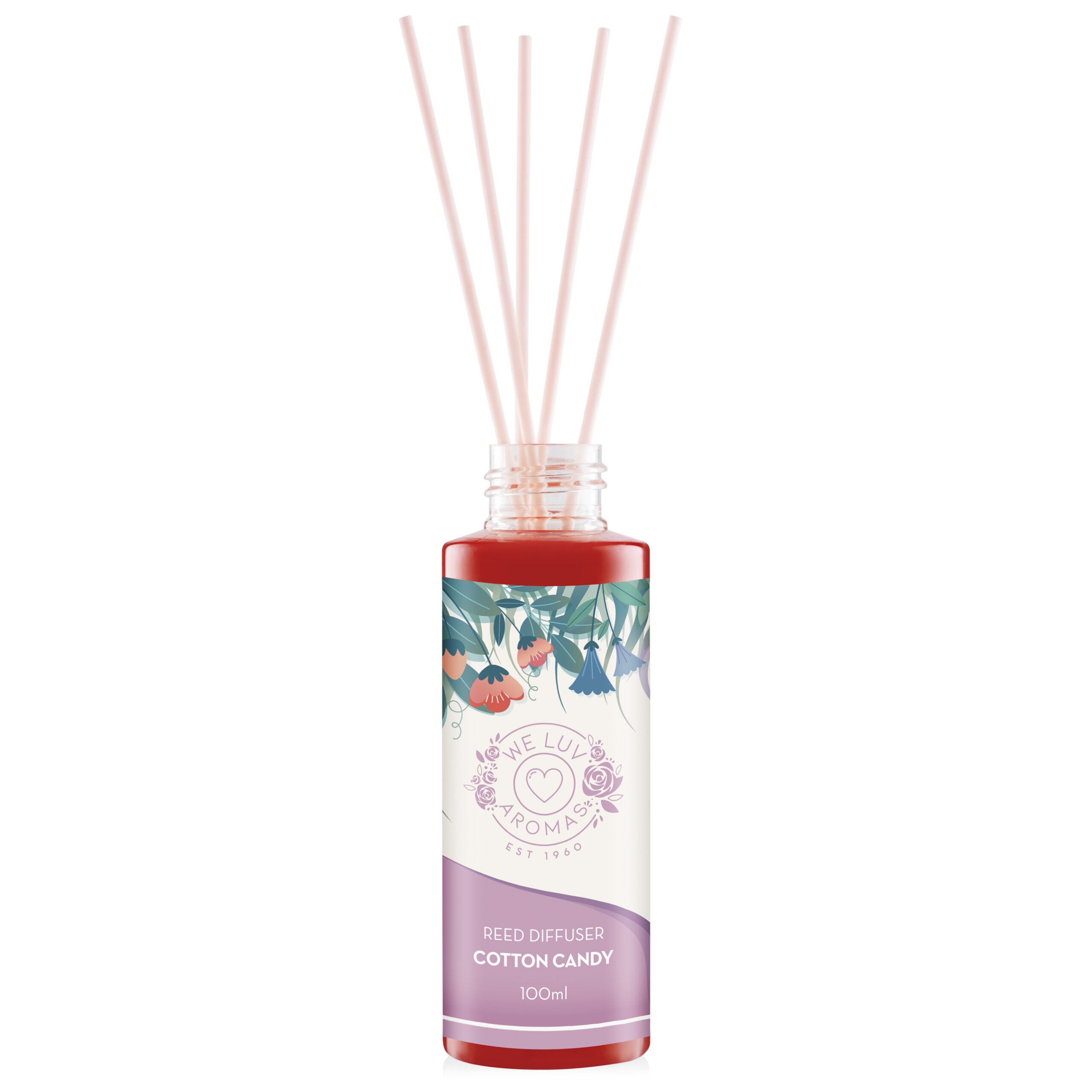 Αρωματικό χώρου με sticks 100ml Cotton Candy – Reed Diffuser