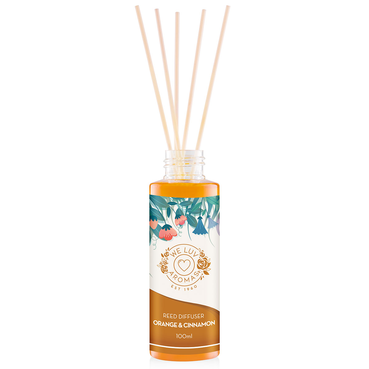Αρωματικό χώρου με sticks 100ml Orange and Cinnamon – Reed Diffuser