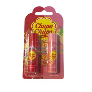Chupa chups ενυδατικά χειλιων watermelon mix -peach pulp