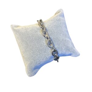 Αλυσίδα ασημί ατσάλι unisex