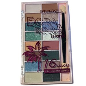 BORA BORA island 16 color eye shadow palette 603
