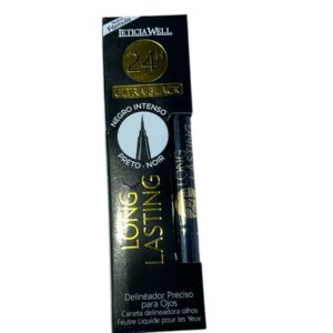 24h long lasting eyliner ultra black