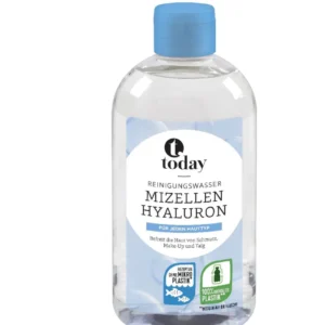 Today μικυλλιακό νερό με υαλουρονικό οξύ, 400ml γερμανικό προϊόν