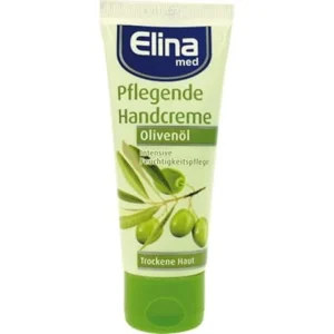 Κρέμα χεριών Elina με ελαιόλαδο, σωληνάριο 75 ml