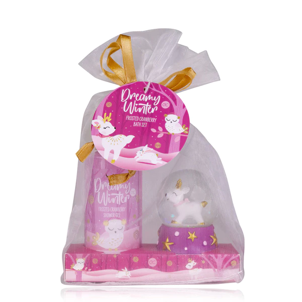 Dreamy winter bath set