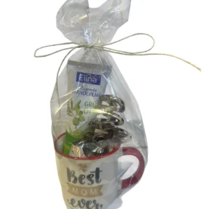 Σετ κουπα best mom ever κρέμα χεριών και ένα Κλαμερ