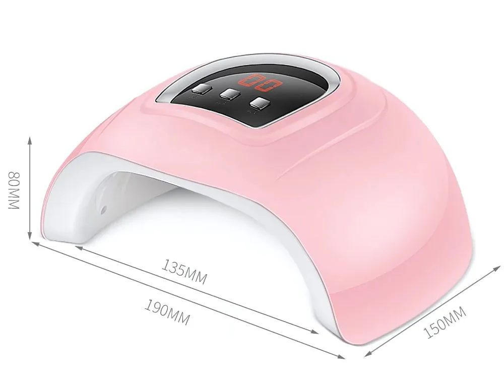 Nail art φούρνακι 18 led uv 54w - Image 5