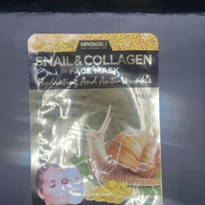 Snail collagen face mask