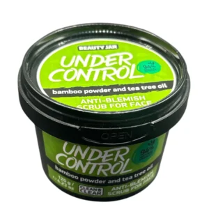 Beauty Jar-Bamboo powder and tea tree oil"UNDER CONTROL"scrub προσωπου για δερματα με ταση ακμης