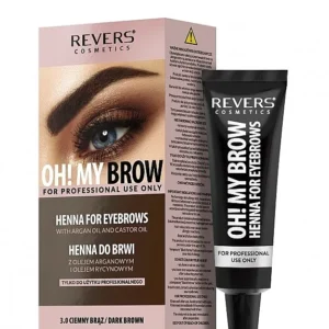 Revers Cosmetics Pro Colors Σετ βαφης Φρυδιών 3.0 καφε