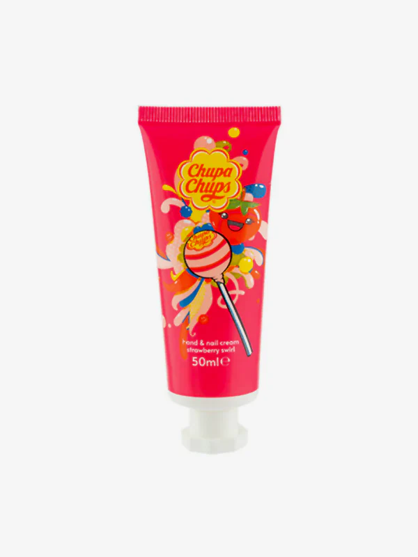 Chupa Chups - Hand & Nail Cream "Strawberry Swirl"