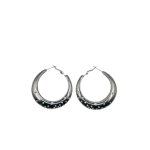 Κρικος Ασημι Με Ζιργκον απο Ατσαλι