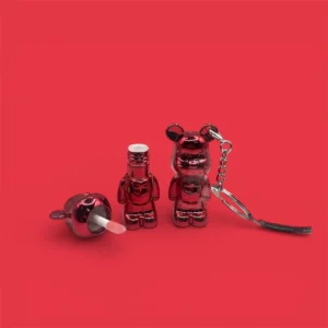 Leticia Well – Μπρελοκ & Lip Gloss αρκουδακι