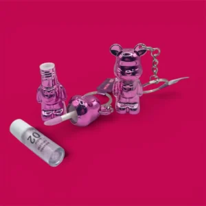 Leticia Well - Μπρελοκ & Lip Gloss αρκουδακι